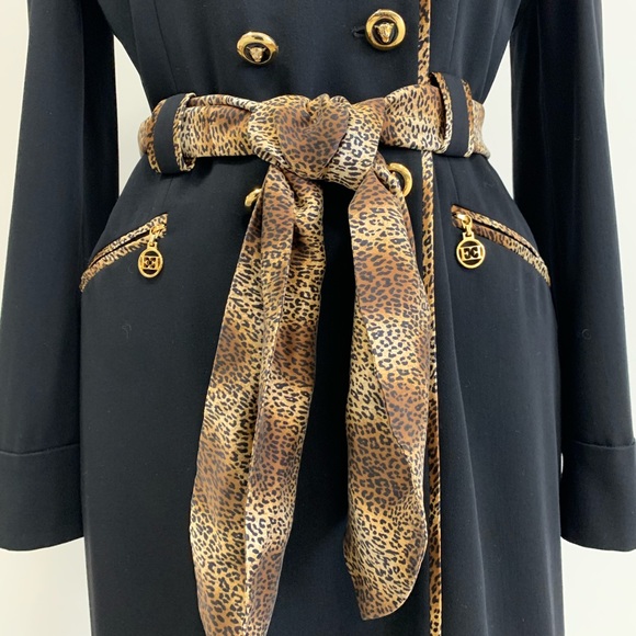 Escada Leopard Trench Dress - Picture 3 of 12